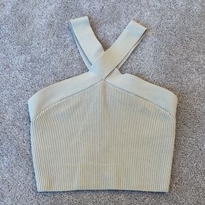Women's crop Top cream